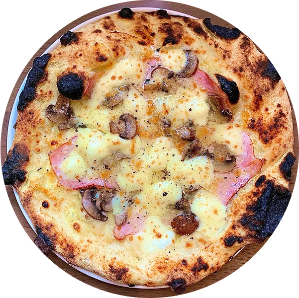 ピザプロシュートフンギの画像